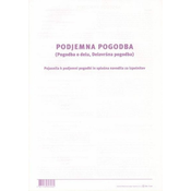 OBRAZEC 5,100 DELOVRŠNA POGODBA - PODJEMNA POGODBA A4