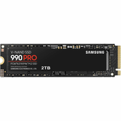 Samsung 990 PRO MZ-V9P2T0BW - SSD - 2 TB - PCIe 4.0 x4 (NVMe)
