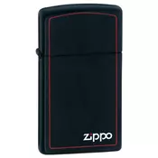 Zippo upaljaca 1618, slim black matte