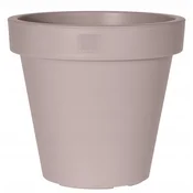 Koopman Okrogel plastični cvetlični lonček s pokrovom, bež, velik, 80 cm, 1 kos.