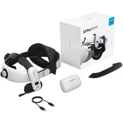 BoboVR S3 Pro Super Strap + zunanja baterija B100 za Meta Quest 3 (6937267000372)