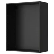 METOD Zidni element, Crnosiva, 80x37x100 cm