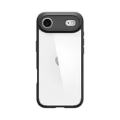 Spigen iPhone 17 Air Ultra Hybrid zadnji ovitek - mat črn