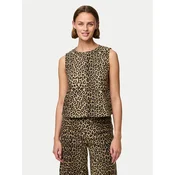 Pieces Bluza Salume 17158200 Rjava Relaxed Fit