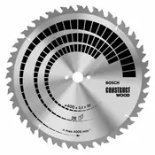 Bosch List kružne pile Construct Wood, 300 x 30 x 2,8 mm, 20 Bosch 2608640700 promjer: 300 x 30 mm debljina: 2.8 mm