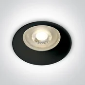 UGRADBENA SVJETILJKA GU10/50W/MR16/230V CRNA