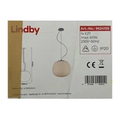 Lindby - Lestenec na vrvici GINEVRA 1xE27/60W/230V
