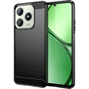 GS Ovitek za Realme C61, karbonski, črn