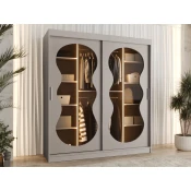 Garderobna omara Hartford 530 (Kašmir) Kašmir, 200x180x62cm, Vrata omareVrata omare: Drsna
