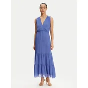 Haveone Poletna obleka AFF-N005 Modra Loose Fit