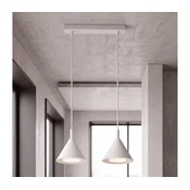 Brilagi - Viseči lestenec na kablu CONE DOUBLE 2xGX53/15W/230V bela
