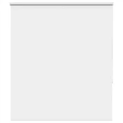 Vidaxl Rolo zatemnjena bela 135x175cm Širina tkanine 131,6cm poliester