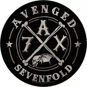 Avenged Sevenfold A7X Našitek za šivanje 29 cm