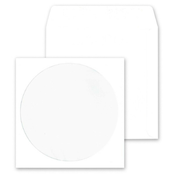 Xlayer papirnati ovitki za CD/DVD/BD-R z lepilnim zavihkom, 500 kom