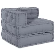 Modularna sofa 4 pcs Siva Tkanina