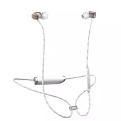 Marley Bluetooth® Naglavne slušalice Marley Uplift 2 BT U ušima slušalice s mikrofonom, Vodootporne Srebrna