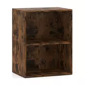 COSTWAY Majhna dvostopenjska knjižna omarica Nočna mizica, (5000219556)