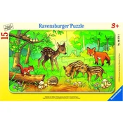 Ravensburger Slagalica Životinje u prirodi, 15 delova