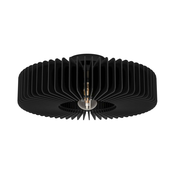 Eglo 900831 - Plafonska svetiljka PALOMBAIA 1xE27/40W/230V crna