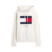 TOMMY HILFIGER Majica svetlo bež/mornarska/rdeča