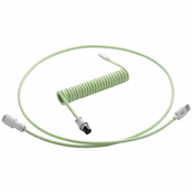 CableMod Pro Coiled Keyboard Cable USB-C zu USB Typ A, Lime Sorbet - 150cm CM-PKCA-CWAW-LGW150LGW-R