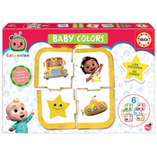 Náučná hra pre najmenších Baby Colours Cocomeloon Educa Učíme sa farby od 24 mes EDU19134