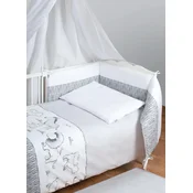 shumee 2-delni komplet posteljnine bianco Safari