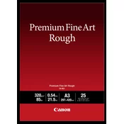 Canon Papir FA-RG1, A3, 25 kom, 320g, premium fine art