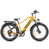 ENGWE ENGWE E26 Fat Tire električno kolo 250 W 48 V 16 Ah E-kolo za vse terene z dvojnim vzmetenjem dosega 120 km - rumeno, (21249938)