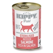Kippy Pate konzerva za macke Sterilised - Losos 400g