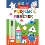 Móra: Čudežno pero - Delovni zvezek o oblikah in velikostih