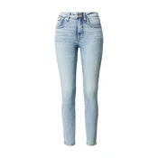 Calvin Klein Jeans Kavbojke Faded Mid Rise Skinny svetlo modra