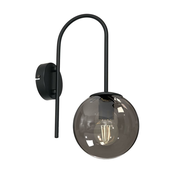 Zidna lampa CAMBRIDGE 1xE14/60W/230V crna