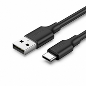Ugreen US287 Kabel USB-A 2.0 v USB-C 3m, črn