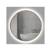 Ceramica Lux CL31 Ogledalo, fi70, Alu-ram, Zlatno