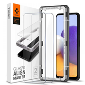 SPIGEN ALM GLAS.TR KALJENO STEKLO 2-kos za SAMSUNG GALAXY A22 5G