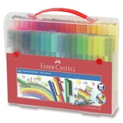 Faber-Castell Connector otroški flomastri - vrečka, 80 barv