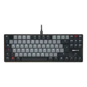 CHERRY KC 500 MX LP TKL keyboard Home /Office USB QWERTZ German Black, Grey