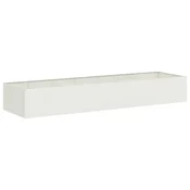 Vidaxl Sadilnik Bela 280x80x40 cm Jeklo