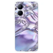 Silikonski prozorni ovitek za Realme C33 (2023) - Iridescent bubbles