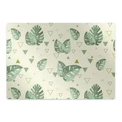 Decormat Podloga za stol Monster and triangles 140x100 cm 15 cm
