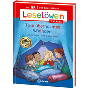 Leselöwen 1. Klasse - Toni übernachtet woanders