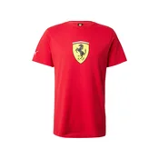 PUMA Majica Ferrari rumena/rdeča/črna