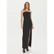 Eleh Večerna obleka E00306 Črna Slim Fit