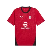 Mens Puma AC Milan Training Jersey, Red, Size XS, Sport