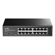 Cudy Cudy GS1016 mrežni stikalo, Gigabit Ethernet, 16 vrat, črn