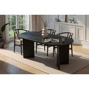 Nordure Trpezarijski sto Sablin, 180x75x89.5 cm, Crni