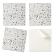 shumee Komplet PVC ploščic z dekorativnim vzorcem za kuhinjo ali kopalnico z majhnimi kamni 20x20x20 cm