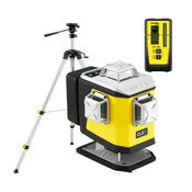 NIVEL SYSTEM Križni linijski laser, zeleni ž. CL5G + SJJ-M1EX + RD800