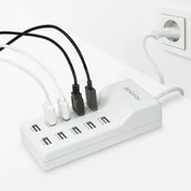 SMART Punjac s 10 USB Utora | 8x 2.4A, 2x 1A | iSNATCH